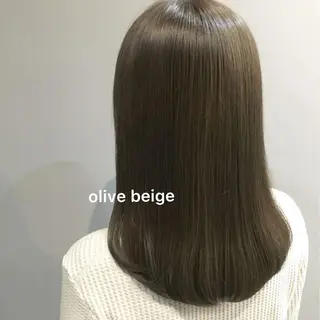 ミディアム カラー ヘアアレンジ ボブパーマコテ巻き風 パーマNo1深江秀平のヘアスタイル