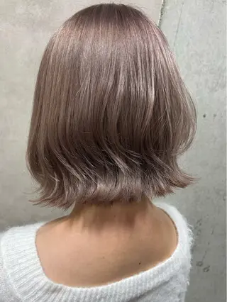 ショート カラー ハイトーン/韓国ヘア /優花のヘアスタイル