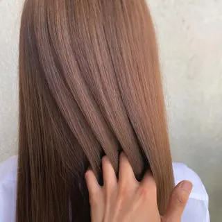 セミロング カラー モテ前髪 タゴメ シンヤのヘアスタイル