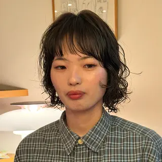 ショート パーマ レディースパーマ/ 合田 有一朗のヘアスタイル