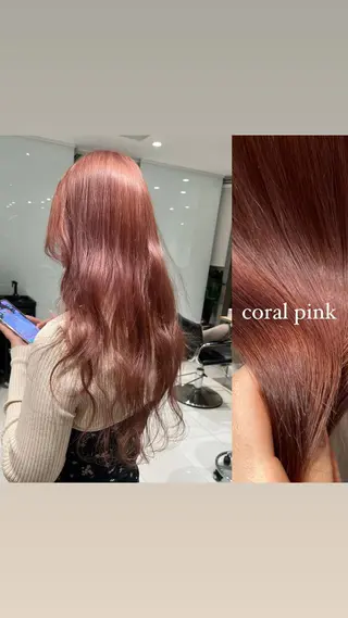 ロング カラー ヘアアレンジ stylist ◎RUKI.のヘアスタイル