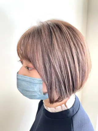 ショート カラー 《インナーカラー》 YAMADAのヘアスタイル