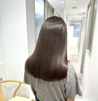 セミロング カラー 緑区/艶髪 🦋柿下のヘアスタイル