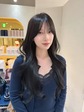 ロング hiyori🎀 トレンドレイヤーのヘアスタイル