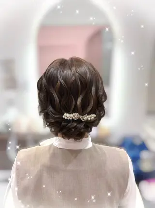 ヘアアレンジ lien eriiのヘアスタイル