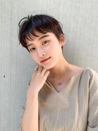 ショート 一ノ瀬 暁のヘアスタイル