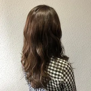 ロング カラー パーマ terra✨佐伯 晋吾のヘアスタイル