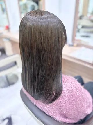 ロング カラー 🐈‍⬛SARA🎀 縮毛矯正のヘアスタイル