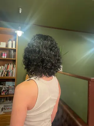 ミディアム パーマ PATH-hair. storeのヘアスタイル