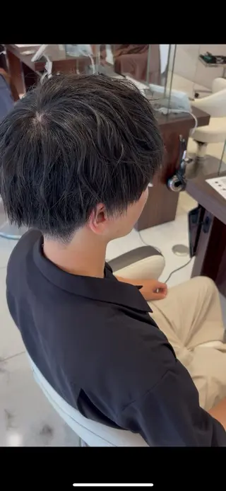メンズ 長沼 力斗のヘアスタイル