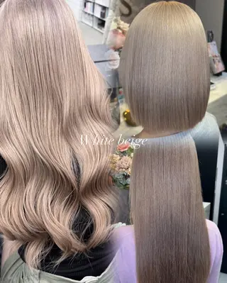 ロング カラー 渋谷髪質改善/縮毛 矯正/かすが🪽🫧のヘアスタイル