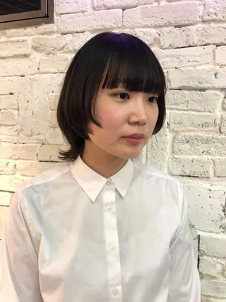 ミディアム eri kinjoのヘアスタイル