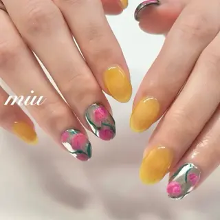 ネイル miu nail 🐾mihoのネイルデザイン