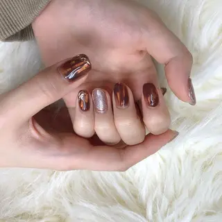 ネイル Blowe ニュアンスのネイルデザイン