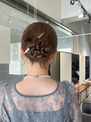 ヘアアレンジ 鹿児島美容室 NATSUKIのヘアスタイル