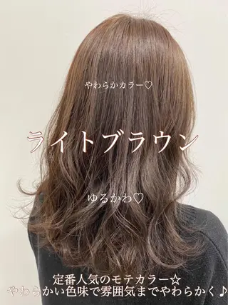 ミディアム カラー ヘアアレンジ 💍Story川越 オフィシャル💍のヘアスタイル
