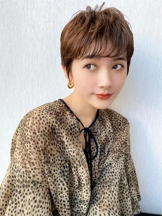 ショート 似合わせカット/ レイヤーカット/新谷のヘアスタイル