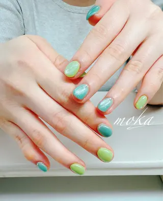 ネイル 胡蝶蘭レディースサロ ンNailMOKAのネイルデザイン