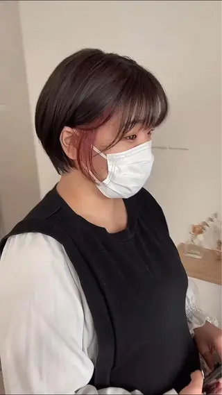 ショート カラー Chainon 山中 拓也のヘアスタイル