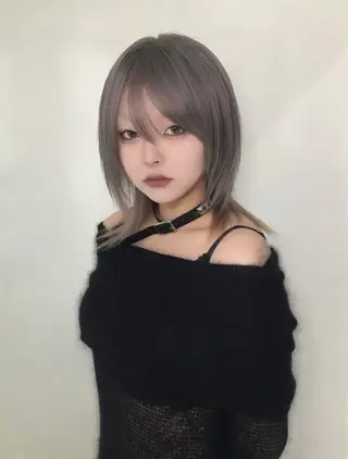 ミディアム Hanaka🪷 ニュアンス×海外風のヘアスタイル