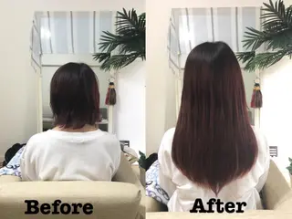 セミロング KA BUのヘアスタイル