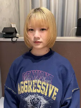 ショート 阪倉 美玲のヘアスタイル