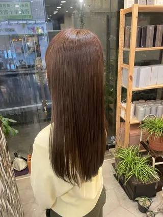 ロング カラー 丹 優菜のヘアスタイル