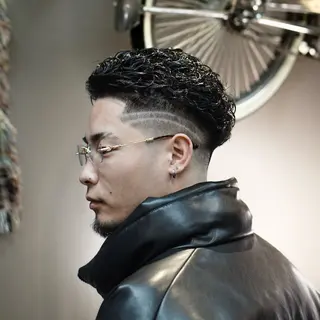 ショート パーマ メンズ 💈PRO SHOP WAVE 望愛💈のヘアスタイル