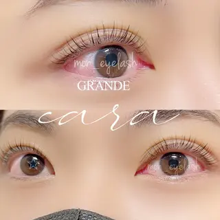 マツエク・マツパ アイブロウ GRANDEcara 栄 Miki🍀のマツエク・マツパデザイン