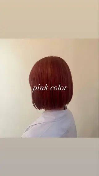 ショート カラー ヘアアレンジ みなみ/韓国ボブ/ 韓国レイヤーのヘアスタイル