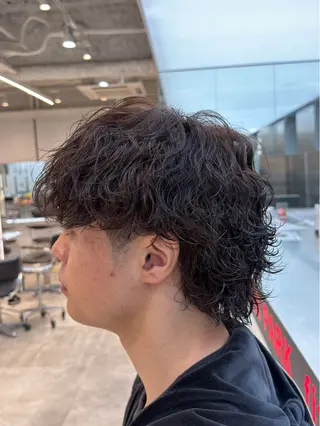 ショート パーマ fifth 児玉達哉 当日予約🙆のヘアスタイル