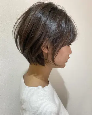 ショート カラー ヘアアレンジ 駅チカ【ali'i】 アリイ花崎友美☘のヘアスタイル