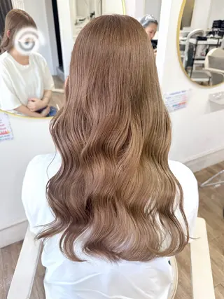 ロング カラー Ria🌙*゚ 艶カラーのヘアスタイル