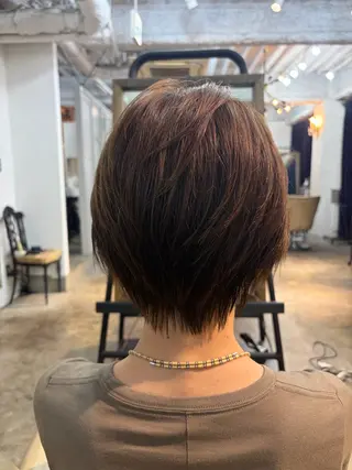 ショート カラー 妙見 知洋のヘアスタイル