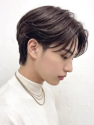 カラー メンズ ラフパーマ🤎ベージ ュカラー🤎annaのヘアスタイル