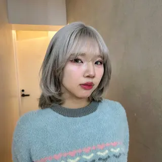 カラー ハイトーン特化 pepe🎀のヘアスタイル