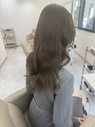ミディアム カラー 店長 小池アキトのヘアスタイル