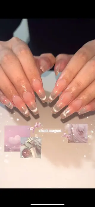ネイル yuki❄️堺筋本町 韓国ワンホンのネイルデザイン