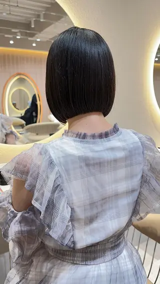ショート 縮毛矯正✨🫧 レイヤー川村利幸のヘアスタイル