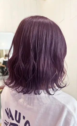 ミディアム カラー メンズパーマ・ カット モリヤ🌺のヘアスタイル