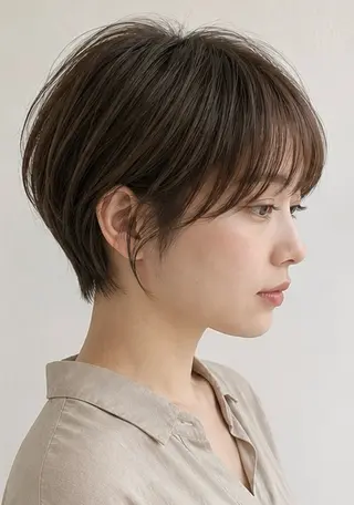 ショート 本田 翔のヘアスタイル