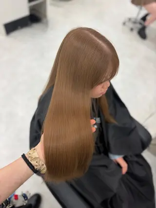ロング カラー ヘアアレンジ 透明感カラー🎀 Anju/渋谷🎀のヘアスタイル