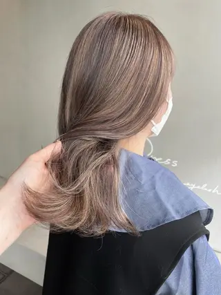 ロング カラー ハイトーンカラー♡ yuのヘアスタイル