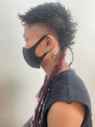 ショート メンズ WEST OLAND加藤圭介のヘアスタイル