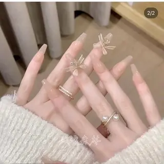 ネイル 鶴橋♡̴⟡.˚ネイル kpop.ワンホンのネイルデザイン