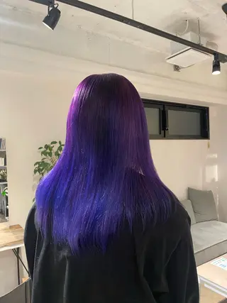 ロング カラー ムラ修正/ ハイトーン💖Riaのヘアスタイル