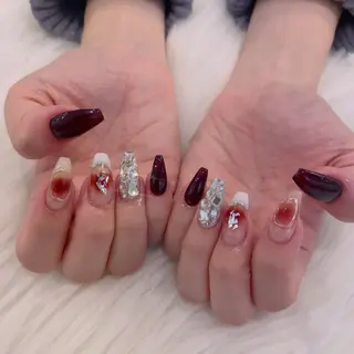 ネイル Tinaネイル 難波のネイルデザイン