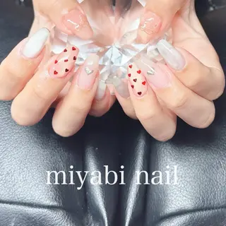 ネイル miyabi nail 桂川駅近くのネイルデザイン