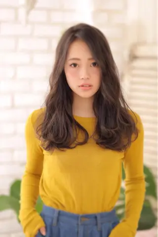 ロング オーナースタイリスト 奈須雄紀のヘアスタイル