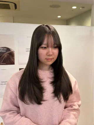 ロング カラー yutaka/透明感 カラー/髪質改善🤎のヘアスタイル